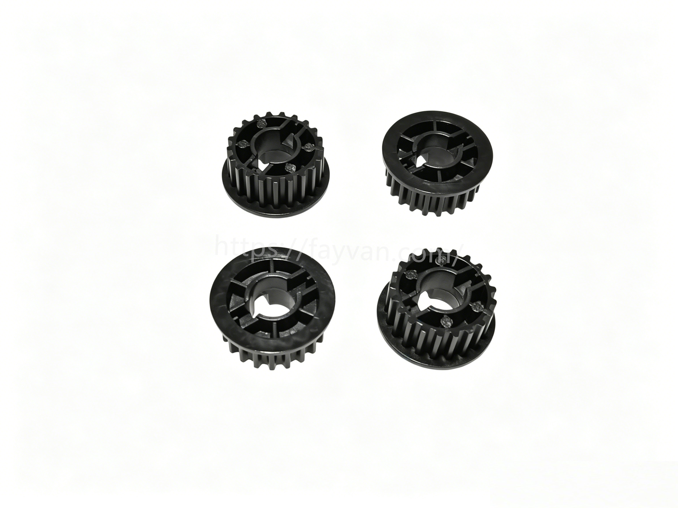 21T Flanged Plastic Timing Pulley GBRU Primary Separation Spare Components For NCR ATM Bill Separation Unit Repair Replacement