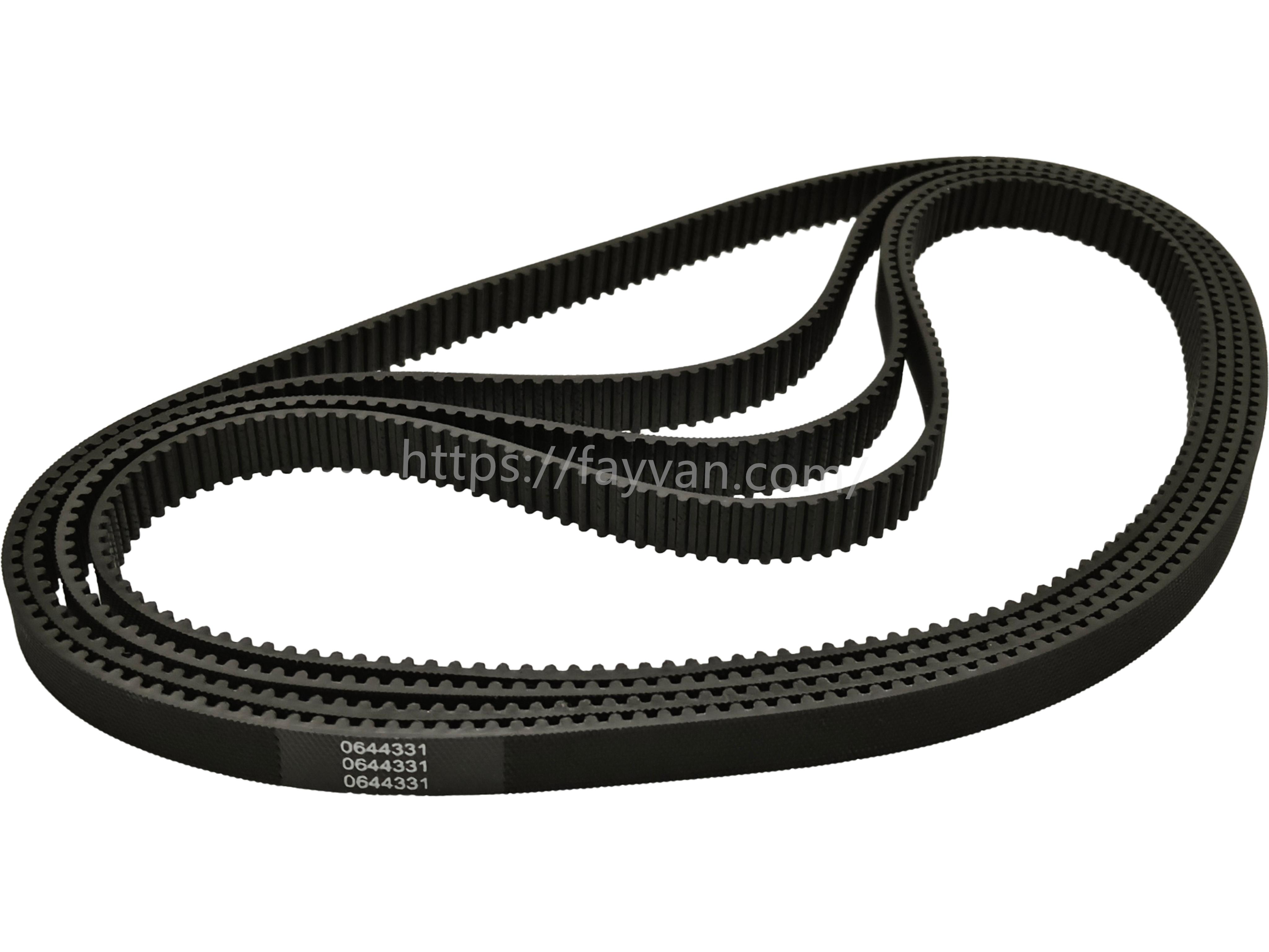 Vertical Synchronous Transport Belt P/N 445-0644331 | NCR 5886 / 5887 Presenter & Parts Demonstrator ATM Spare Part