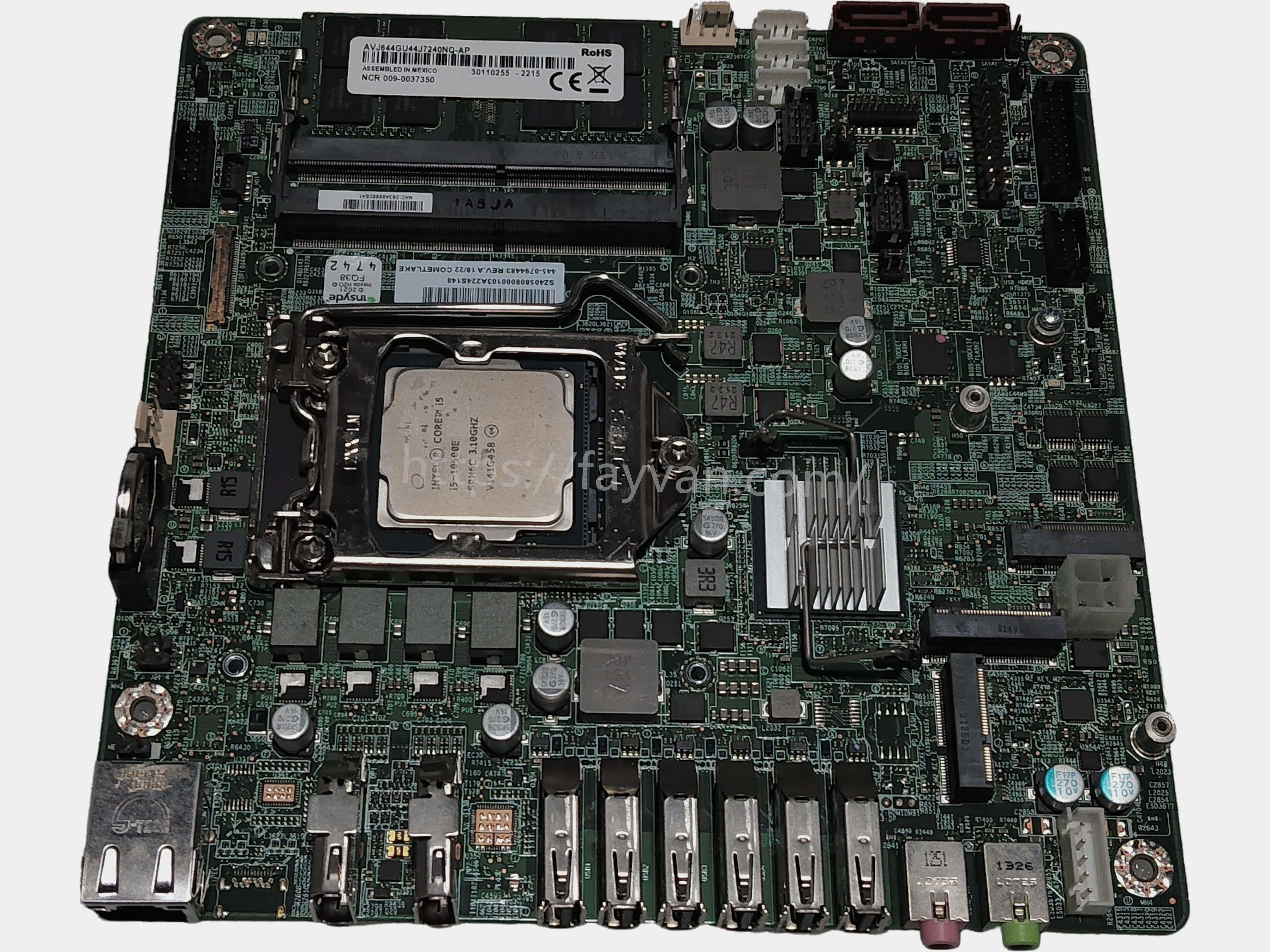 NCR Control Motherboard 10th Gen For ATM Spare Parts 009-0037350 0090037350