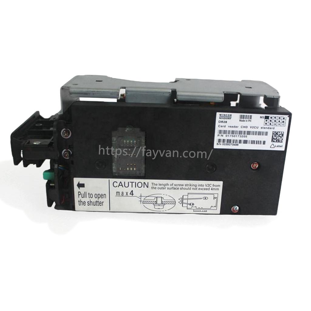 Wincor Nixdorf V2CU ATM Card Reader 01750173205 1750173205 Compatible Replacement