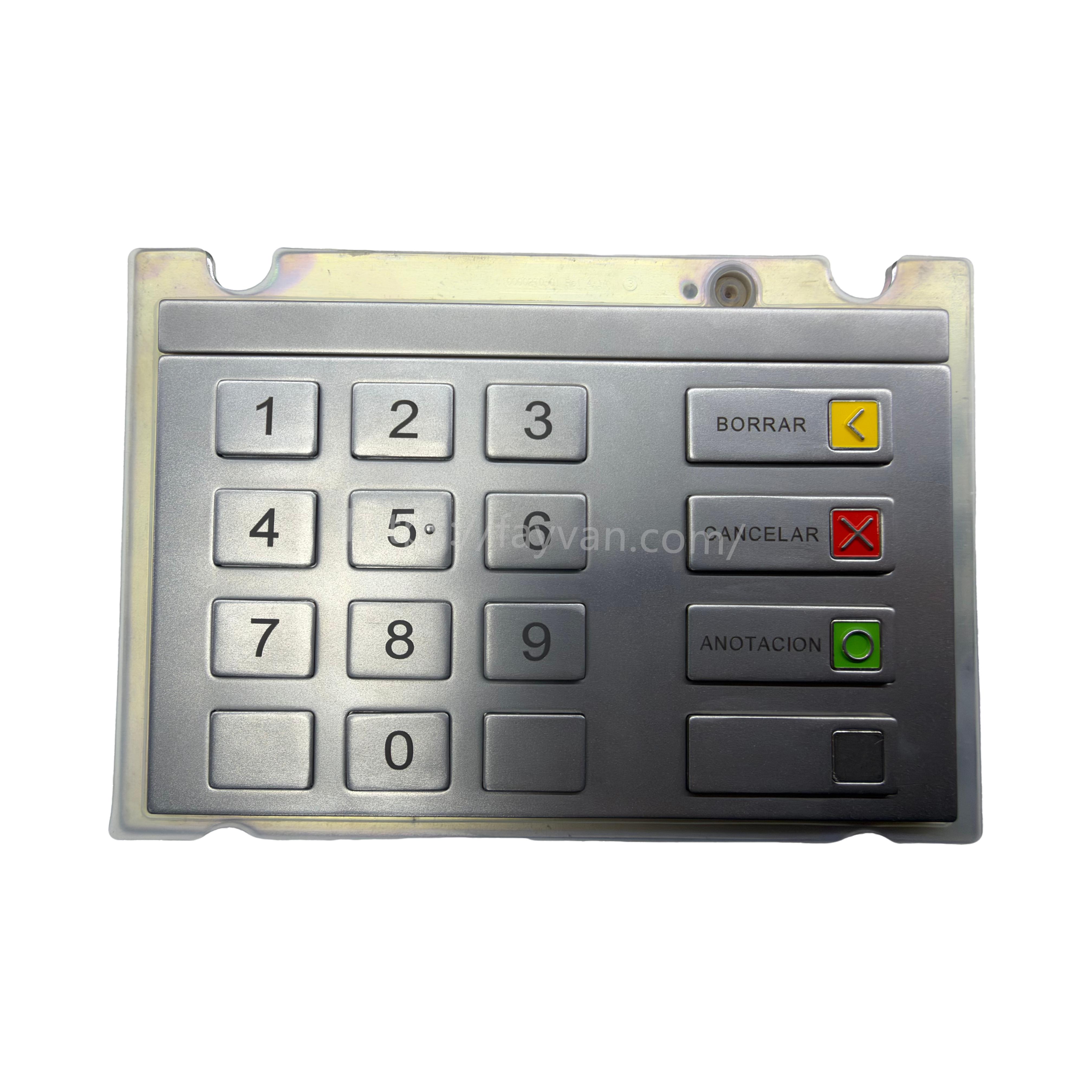 Wincor Nixdorf EPP V6 South America Keyboard 01750159523 1750159523 ATM Pinpad Spare Parts